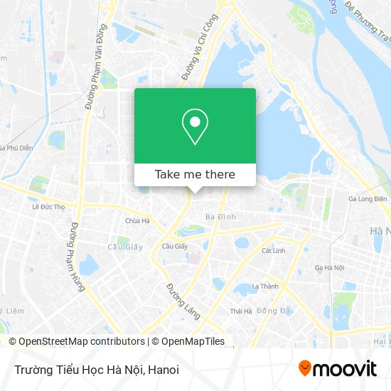 Trường Tiểu Học Hà Nội map