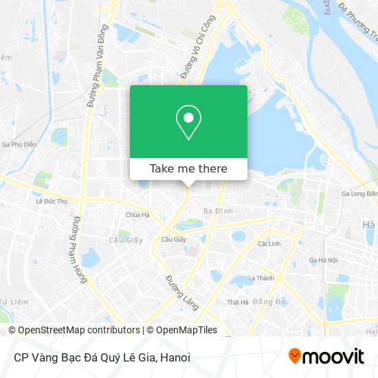 CP Vàng Bạc Đá Quý Lê Gia map