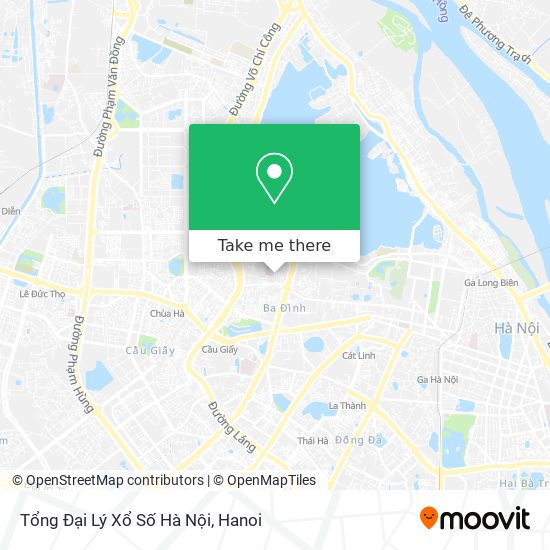 Tổng Đại Lý Xổ Số Hà Nội map