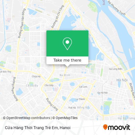 Cửa Hàng Thời Trang Trẻ Em map