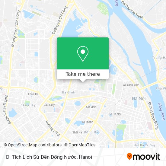 Di Tích Lịch Sử Đền Đống Nước map