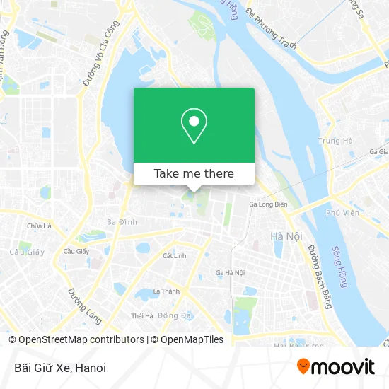 Bãi Giữ Xe map