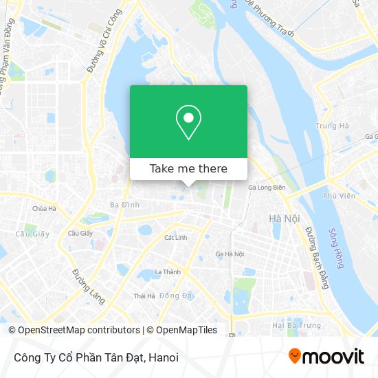 Công Ty Cổ Phần Tân Đạt map