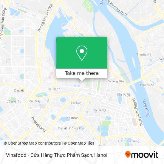 Vihafood - Cửa Hàng Thực Phẩm Sạch map