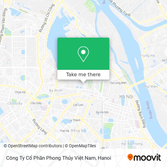Công Ty Cổ Phần Phong Thủy Việt Nam map