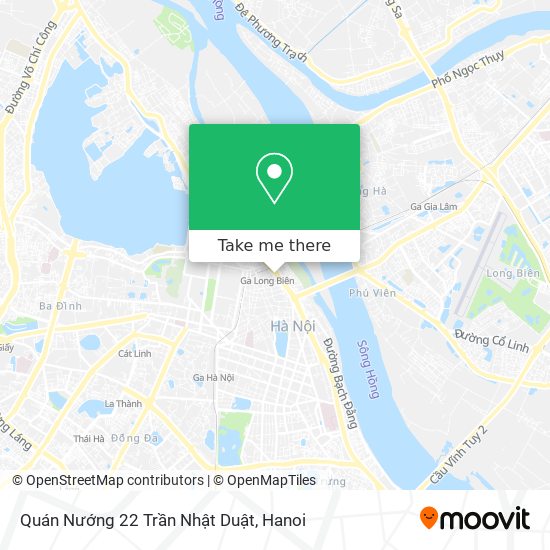 Quán Nướng 22 Trần Nhật Duật map