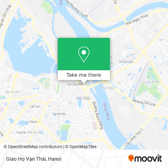 Giáo Họ Vạn Thái map