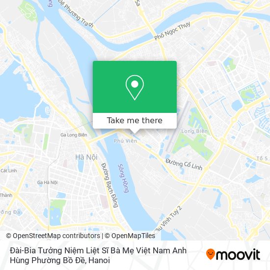 Đài-Bia Tưởng Niệm Liệt Sĩ Bà Mẹ Việt Nam Anh Hùng Phường Bồ Đề map