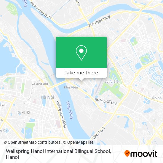 Wellspring Hanoi International Bilingual School map