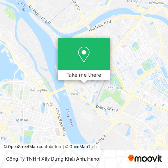 Công Ty TNHH Xây Dựng Khải Anh map