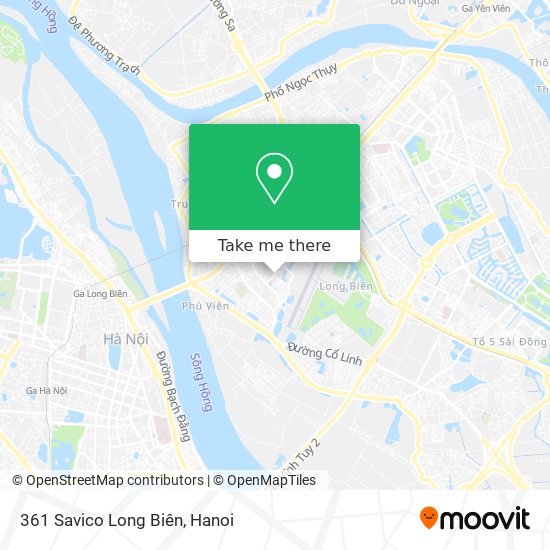 361 Savico Long Biên map