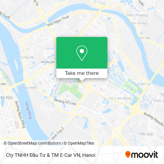 Cty TNHH Đầu Tư & TM E-Car VN map