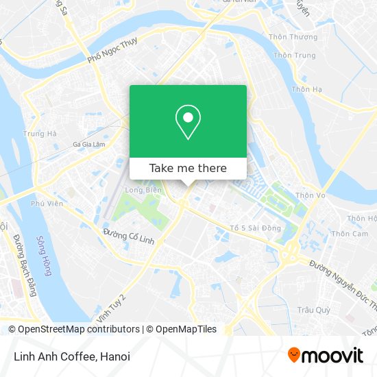 Linh Anh Coffee map