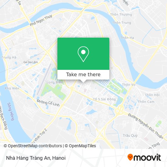 Nhà Hàng Tràng An map