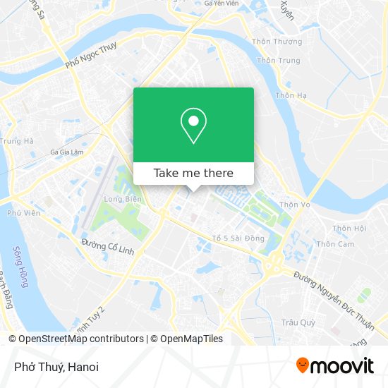 Phở Thuý map