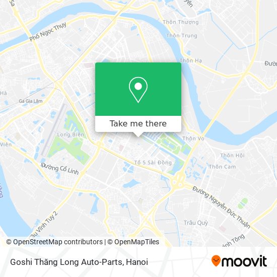 Goshi Thăng Long Auto-Parts map