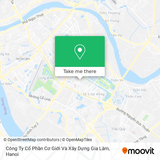 Công Ty Cổ Phần Cơ Giới Và Xây Dựng Gia Lâm map