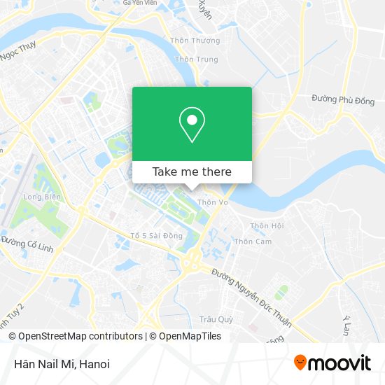 Hân Nail Mi map
