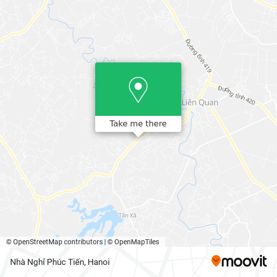 Nhà Nghỉ Phúc Tiến map