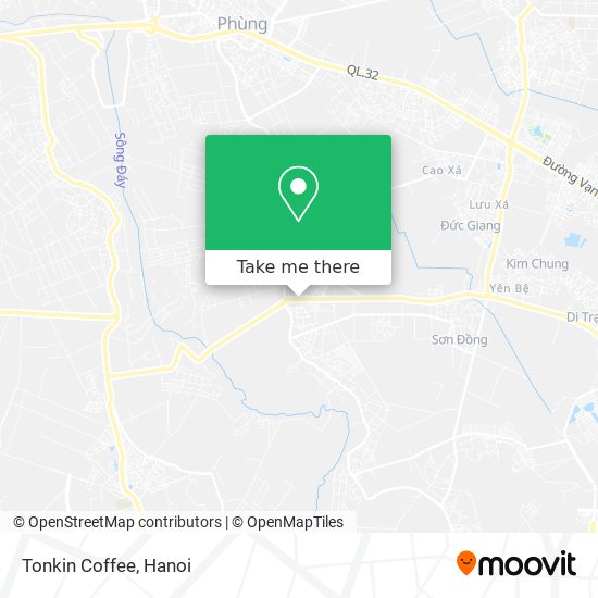 Tonkin Coffee map