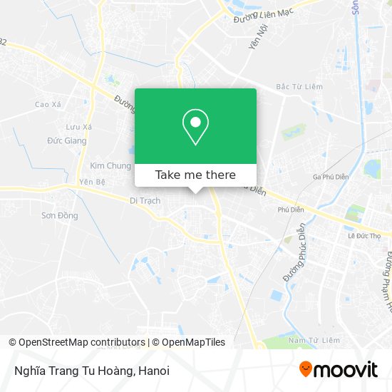 Nghĩa Trang Tu Hoàng map