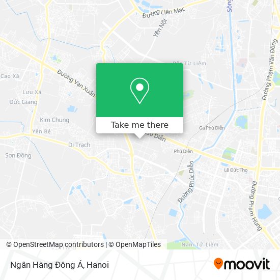 Ngân Hàng Đông Á map