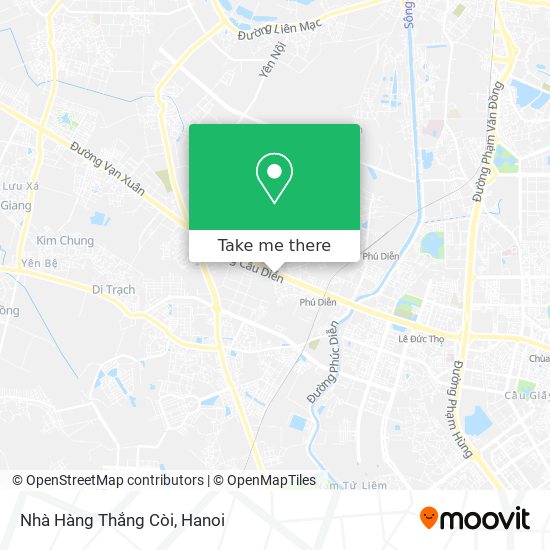 Nhà Hàng Thắng Còi map