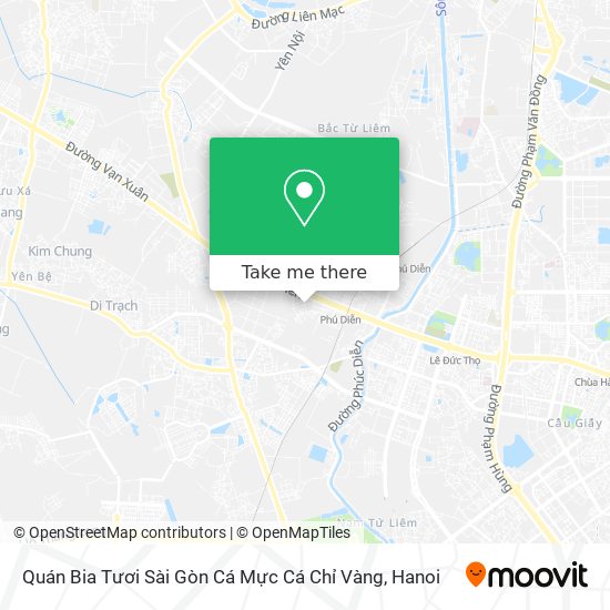 Quán Bia Tươi Sài Gòn Cá Mực Cá Chỉ Vàng map