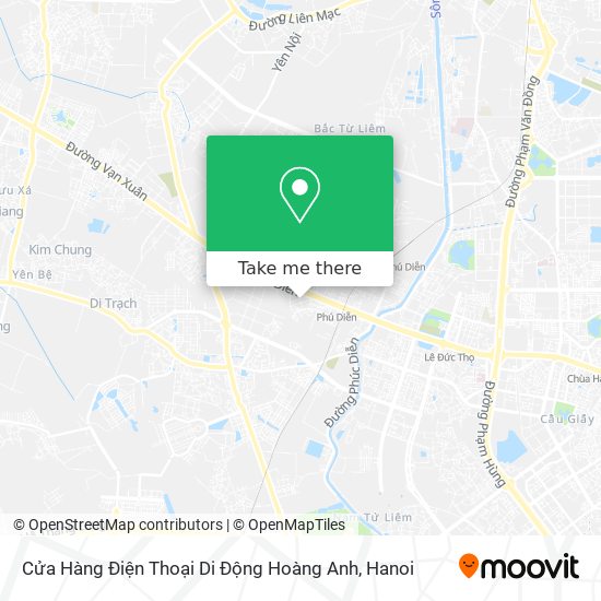 Cửa Hàng Điện Thoại Di Động Hoàng Anh map