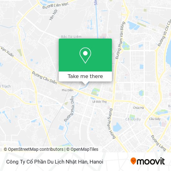 Công Ty Cổ Phần Du Lịch Nhật Hàn map