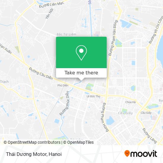 Thái Dương Motor map