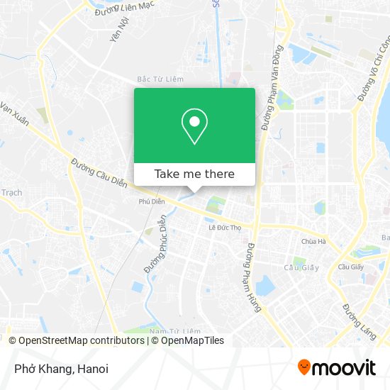 Phở Khang map