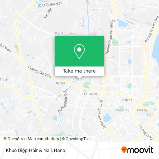 Khuê Diệp Hair & Nail map