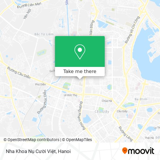 Nha Khoa Nụ Cười Việt map