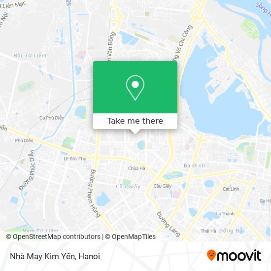 Nhà May Kim Yến map