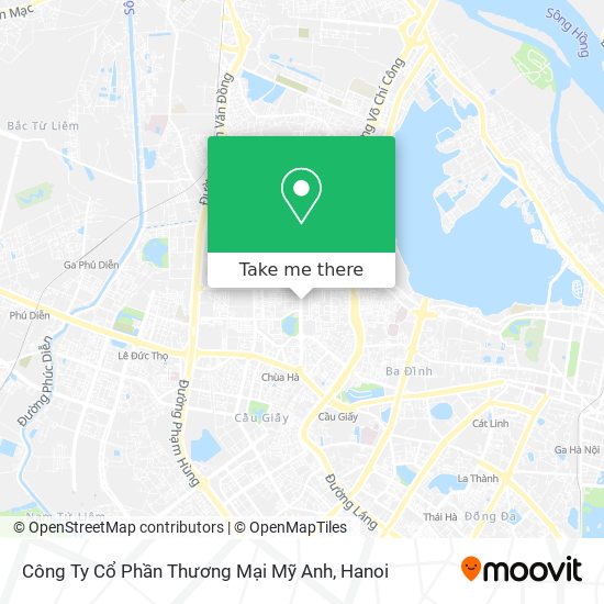 Công Ty Cổ Phần Thương Mại Mỹ Anh map