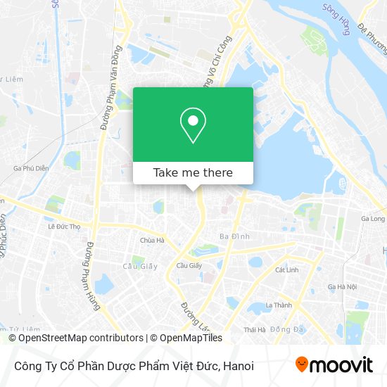 Công Ty Cổ Phần Dược Phẩm Việt Đức map