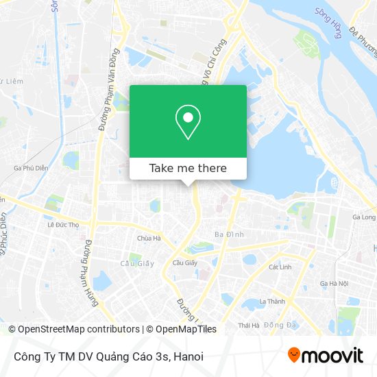 Công Ty TM DV Quảng Cáo 3s map