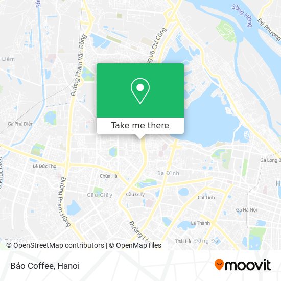 Bảo Coffee map