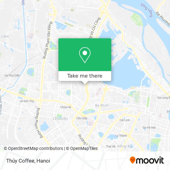 Thủy Coffee map