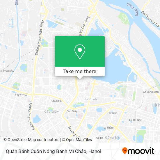 Quán Bánh Cuốn Nóng Bánh Mì Chảo map