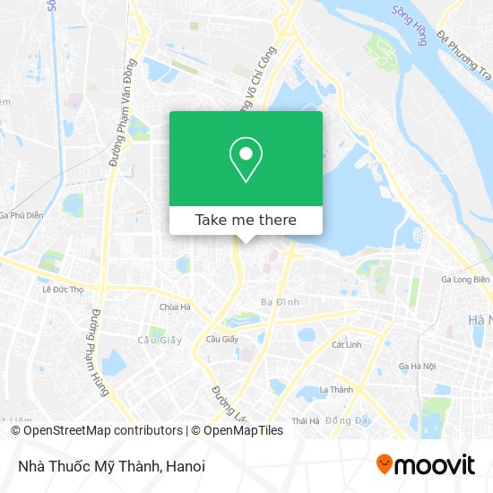 Nhà Thuốc Mỹ Thành map