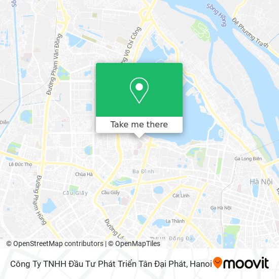 Công Ty TNHH Đầu Tư Phát Triển Tân Đại Phát map