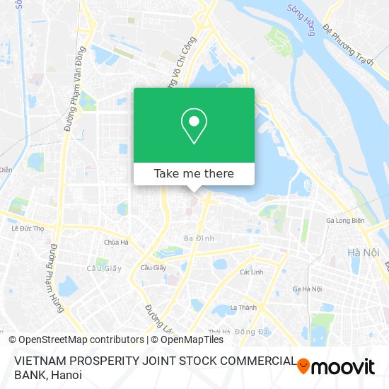 VIETNAM PROSPERITY JOINT STOCK COMMERCIAL BANK map