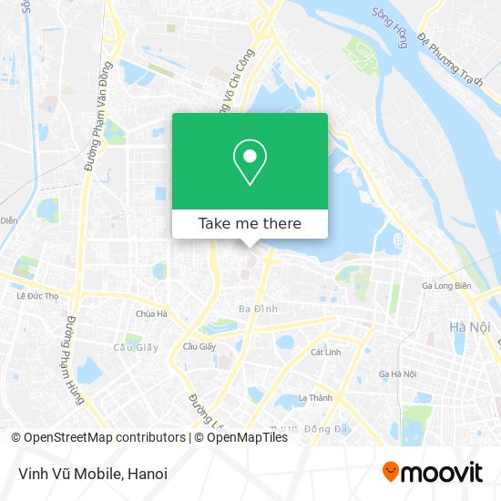 Vinh Vũ Mobile map