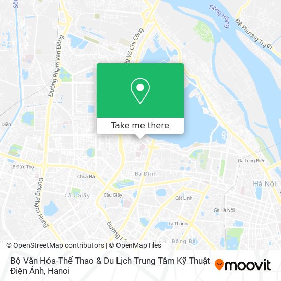 Bộ Văn Hóa-Thể Thao & Du Lịch Trung Tâm Kỹ Thuật Điện Ảnh map