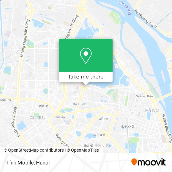 Tỉnh Mobile map