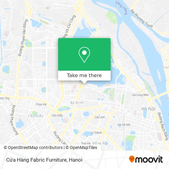 Cửa Hàng Fabric Furniture map