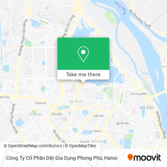 Công Ty Cổ Phần Dệt Gia Dụng Phong Phú map