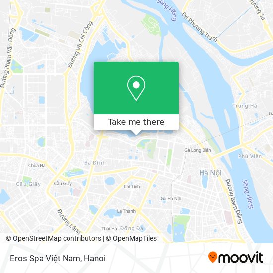 Eros Spa Việt Nam map